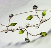 Tiara "Green Leaves"