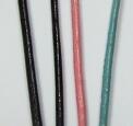 Läderrem 1,5 mm, rosa