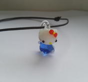 Hello Kitty halsband blå