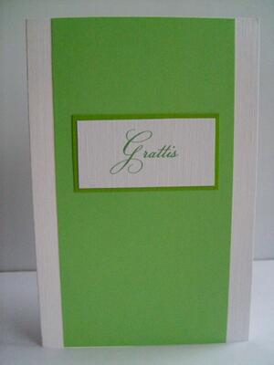 Kategorier - Gratulationskort - Gratulationskort grönt