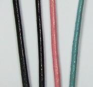 Knuten läderrem 2,0 mm